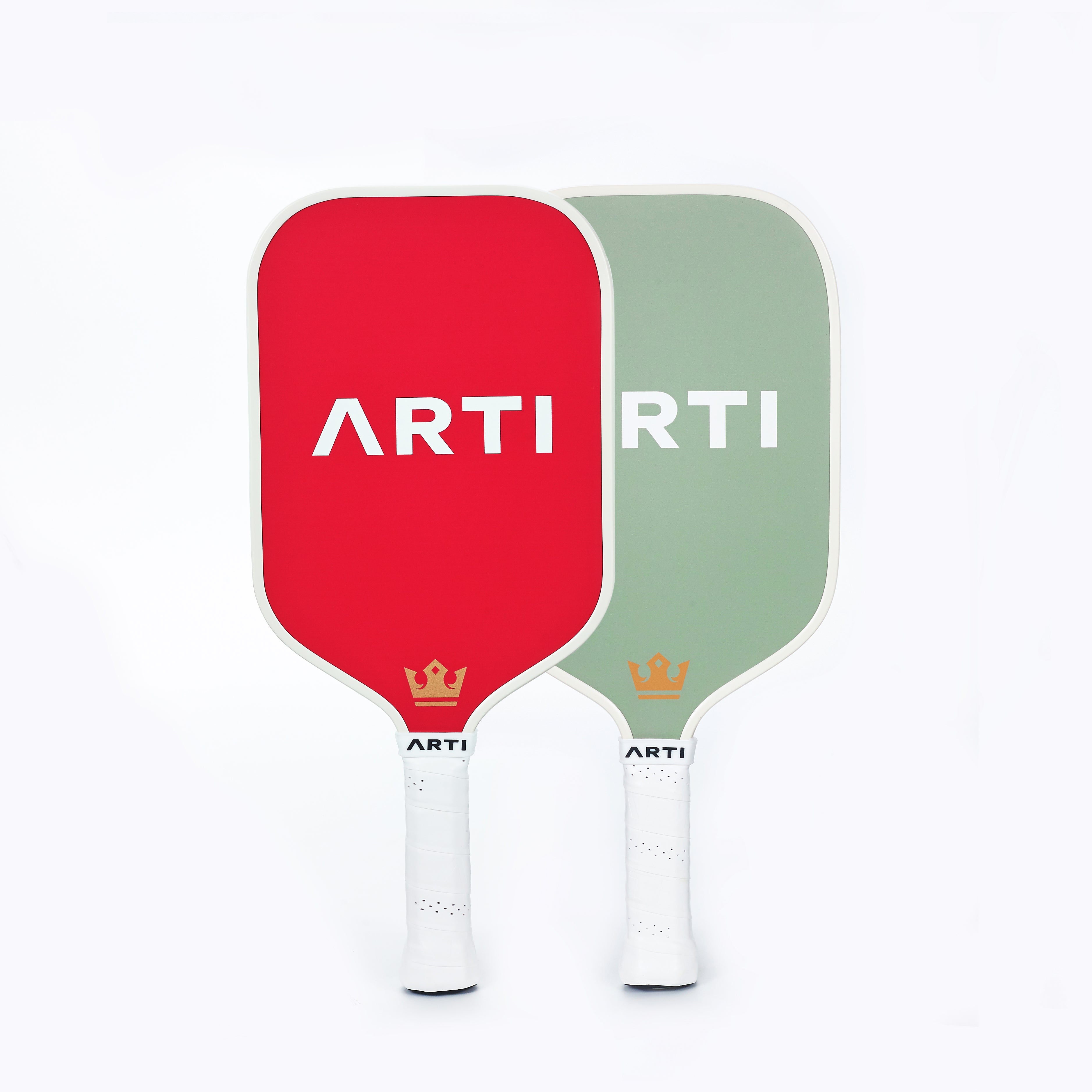 ARTI Pickleball | Fiberglass "Christmas Edition" Paddle Set - USAPA Approved, 2 Paddles, 4 Balls & Carry Bag