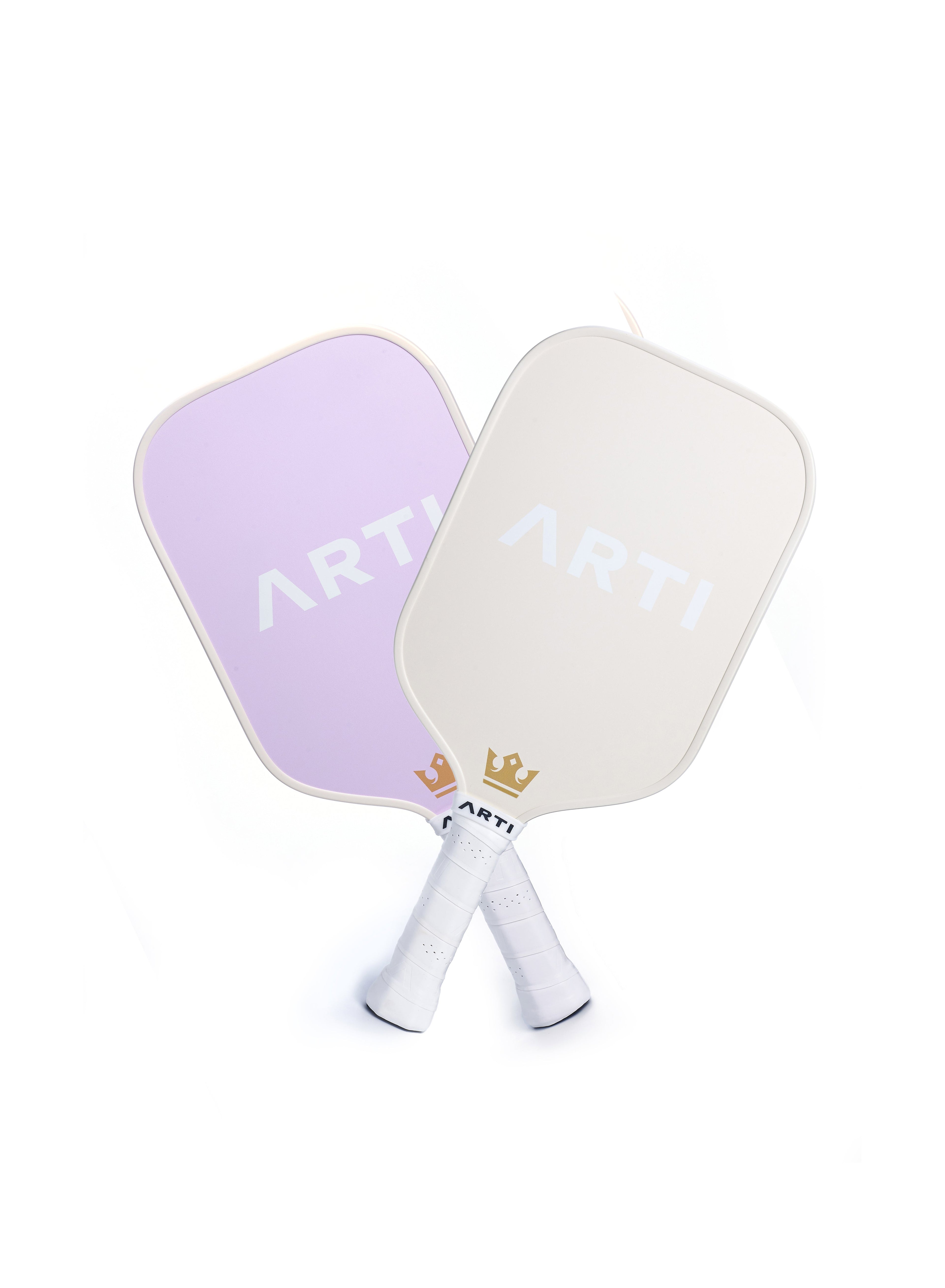 ARTI Pickleball | Fiberglass "Dogs & Giraffes" Paddle Set - USAPA Approved, 2 Paddles, 4 Balls & Carry Bag