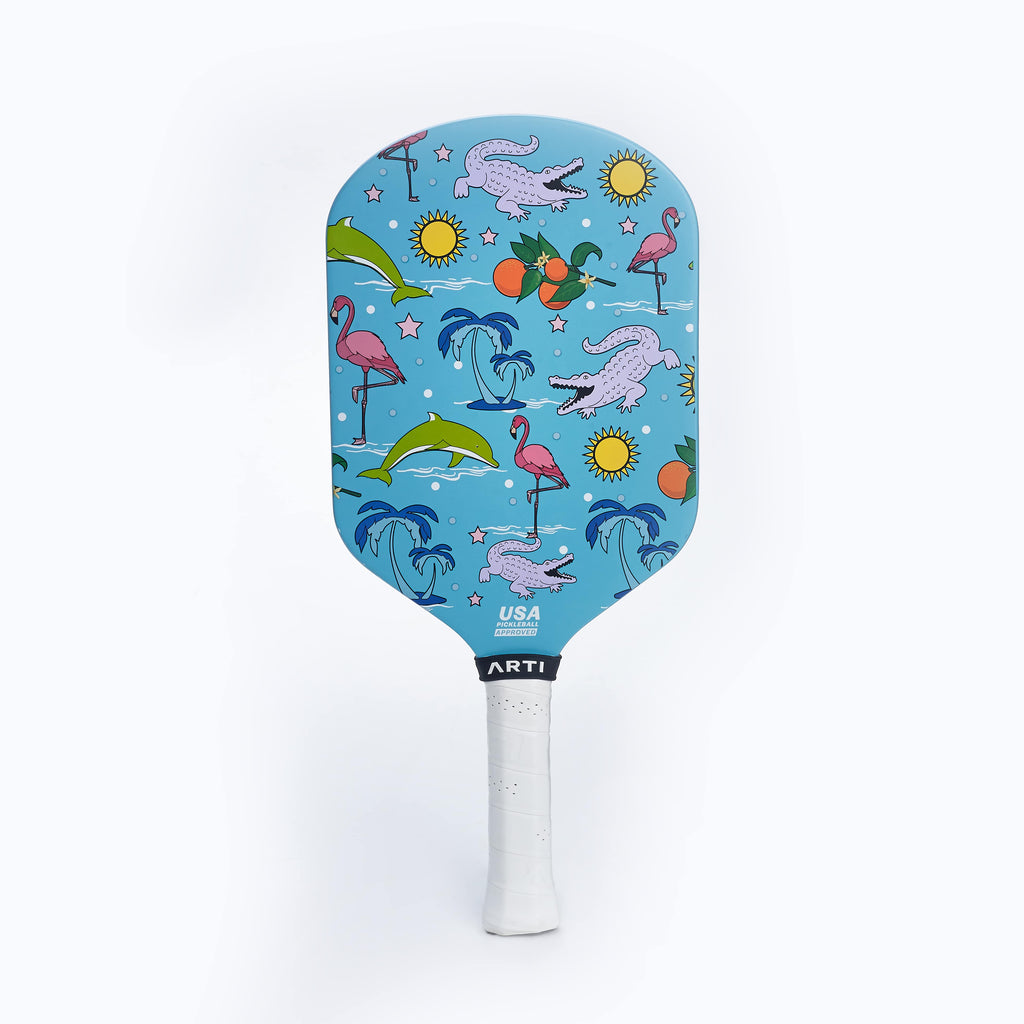 ARTI Pickleball | 16mm T700 Carbon Fiber "FLORIDA" Paddle - USAPA Approved