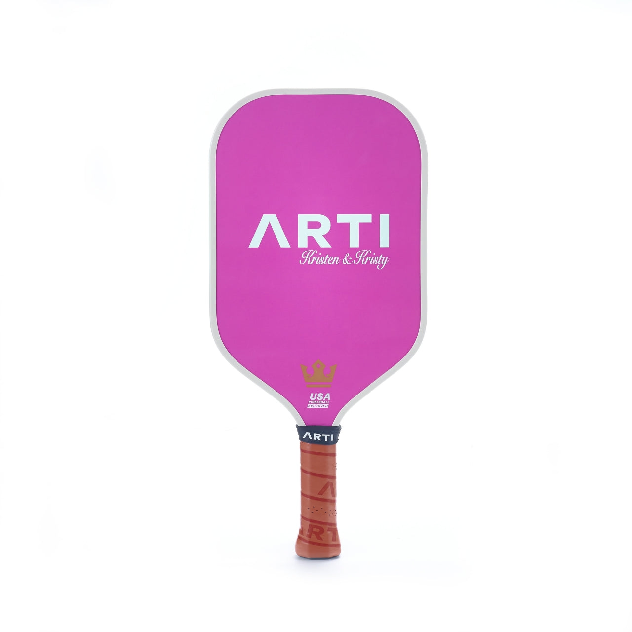 ARTI 16mm Carbon Fiber Kristen & Kristy "GOOD GAME" Pickleball Paddle
