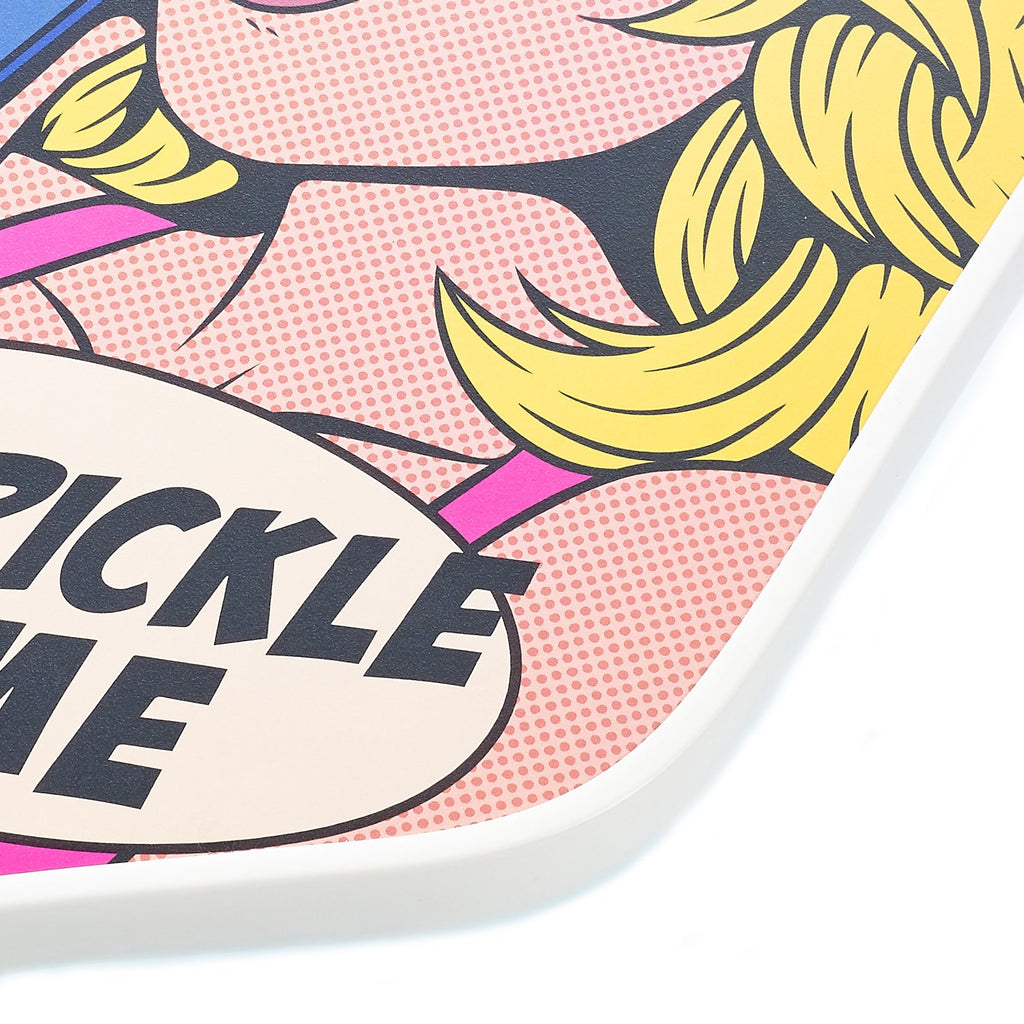 ARTI Pickleball | 16mm T700 Carbon Fiber Kristen & Kristy "IT'S PICKLE TIME" Paddle - USAPA Approved