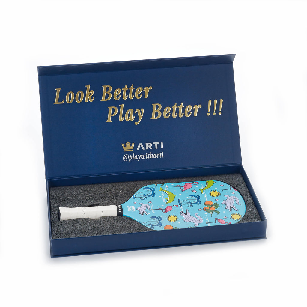 ARTI Pickleball | 16mm T700 Carbon Fiber "FLORIDA" Paddle - USAPA Approved