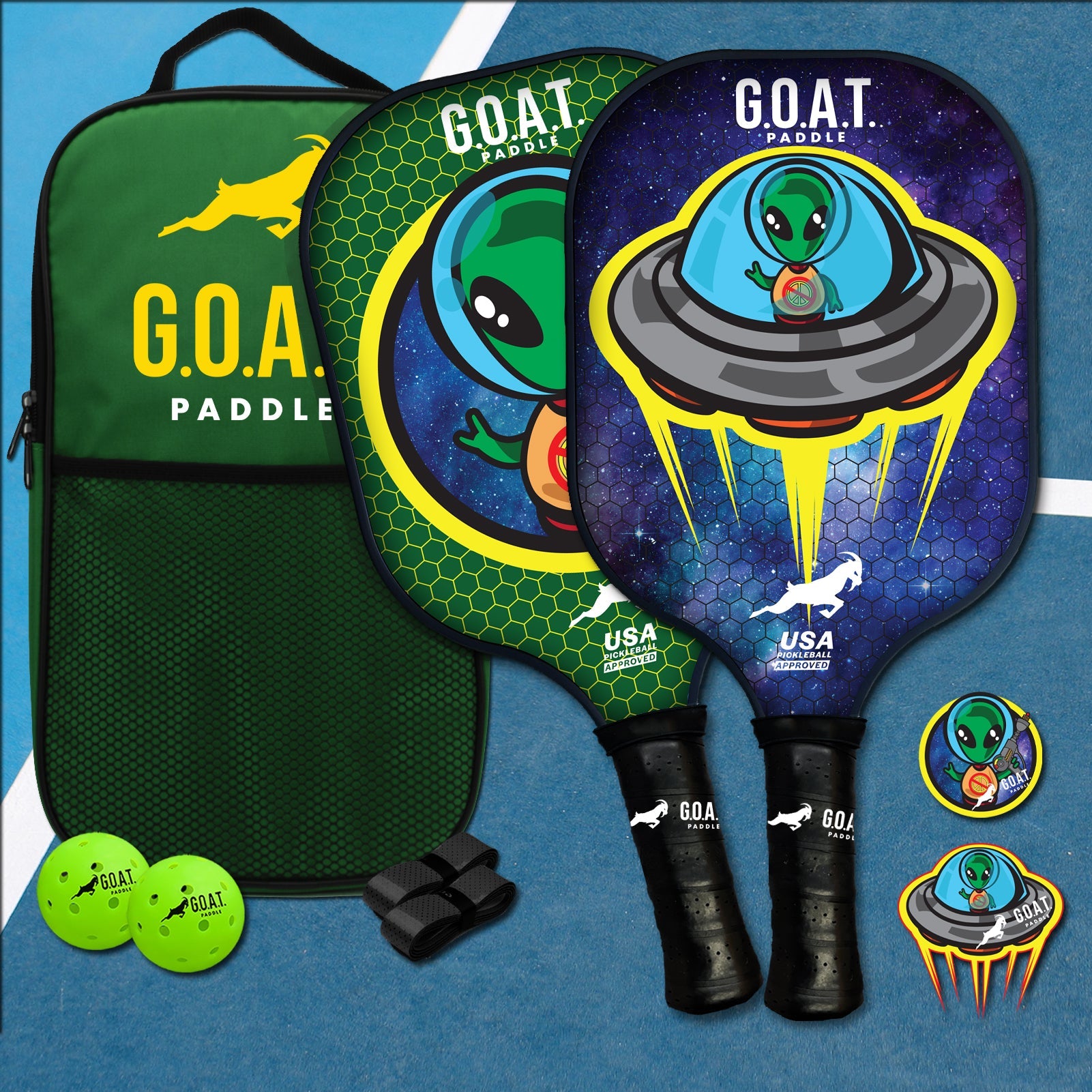 ALIEN ENTERTAINMENT PICKLEBALL STARTER SET