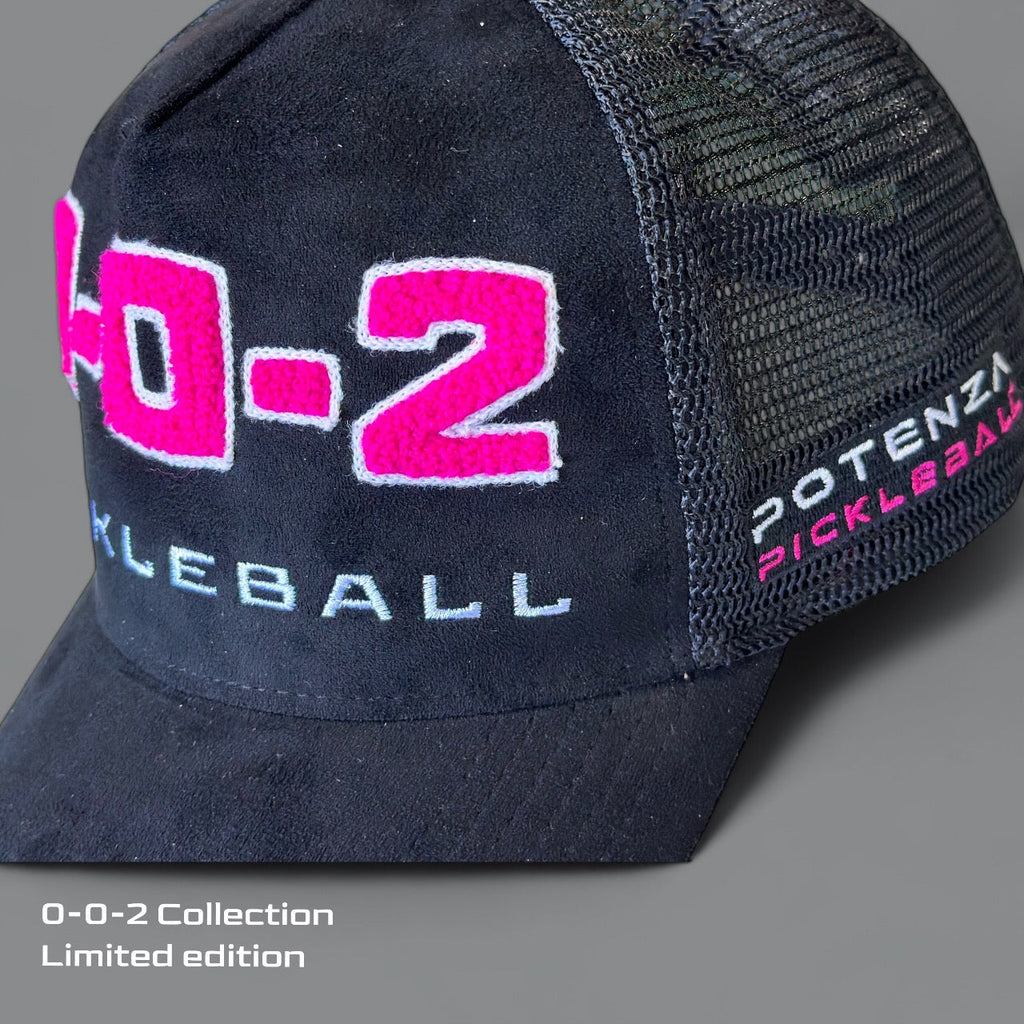 "0-0-2" COLLECTION HAT (0-0-START), EMBROIDERY CHENILLE LETTERS