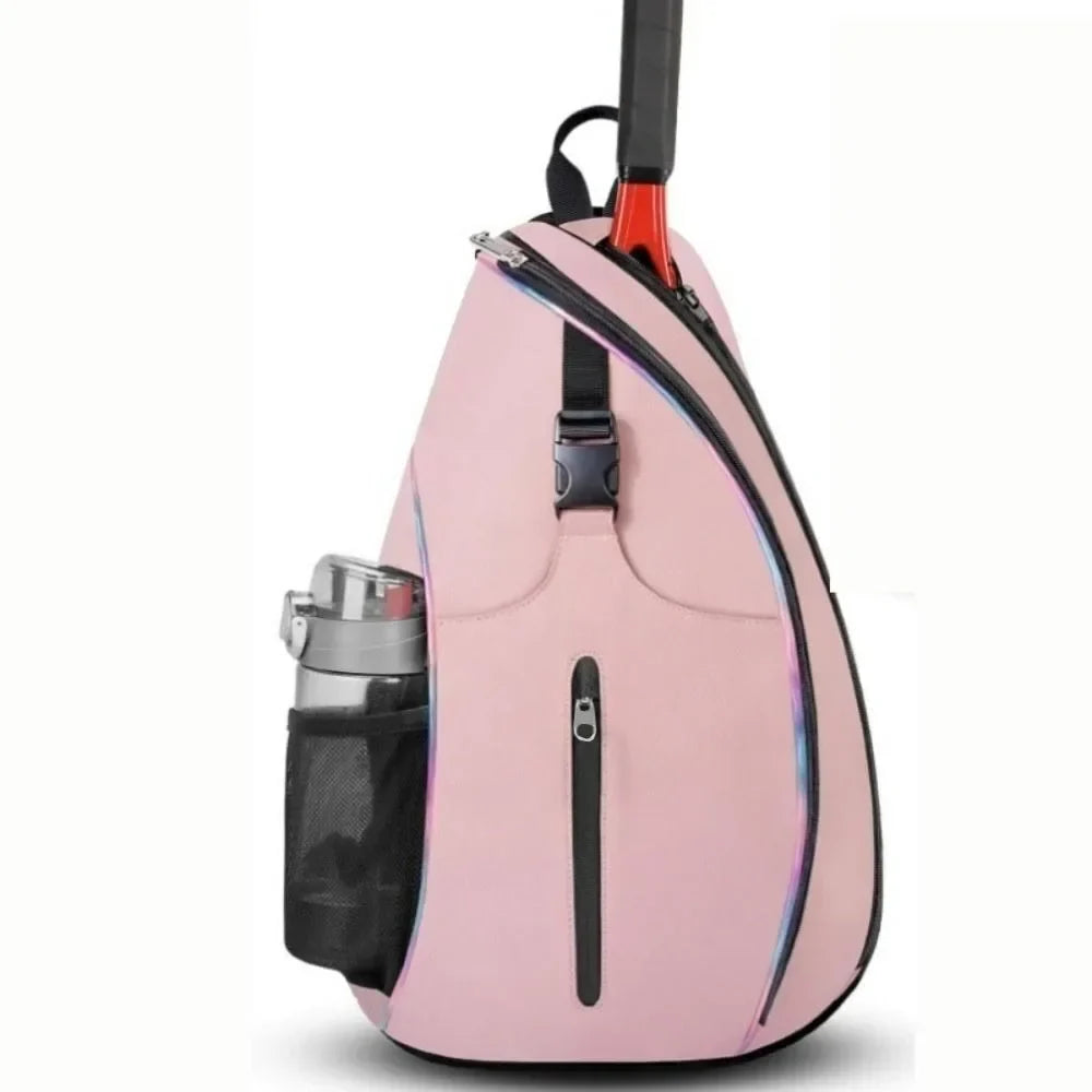 ZIPPER CLOSURE PICKLEBALL RACKETS BACKPACK LARGE CAPACITY