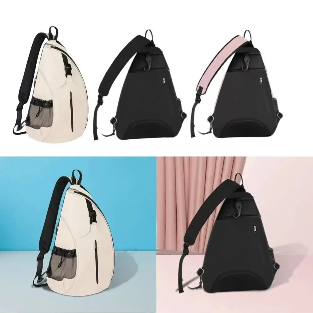 ZIPPER CLOSURE PICKLEBALL RACKETS BACKPACK LARGE CAPACITY