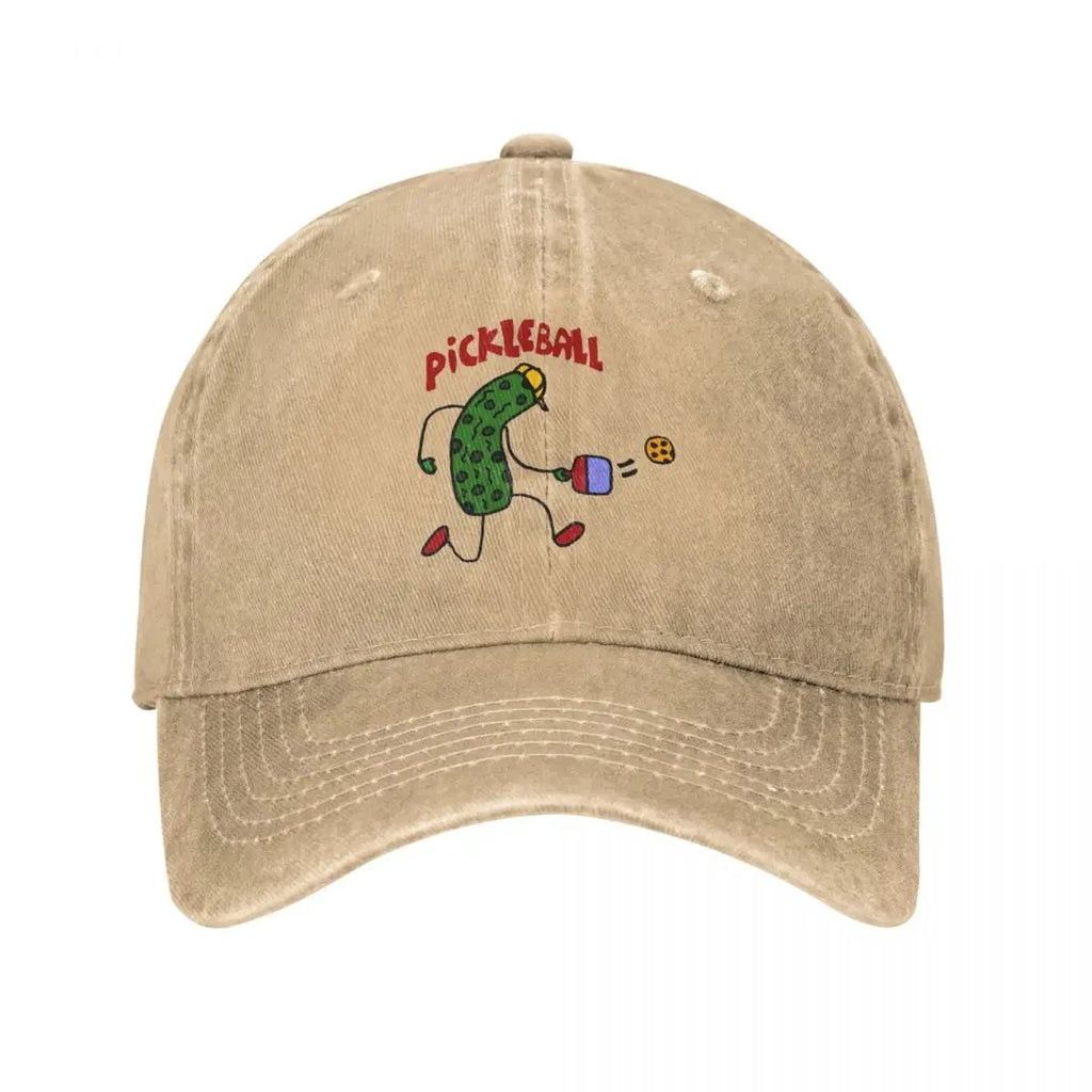 Adjustable Funny Pickleball Baseball Cap