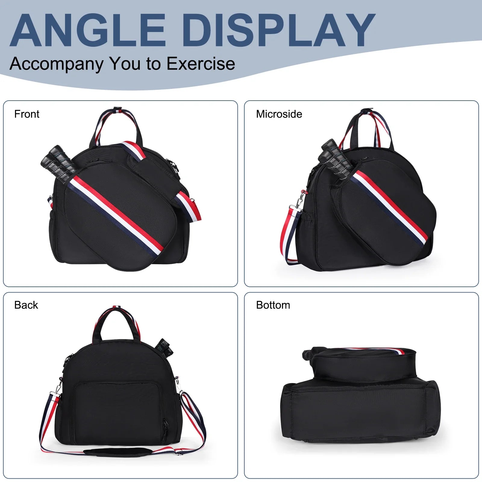 Adjustable Pickleball Paddle Backpack