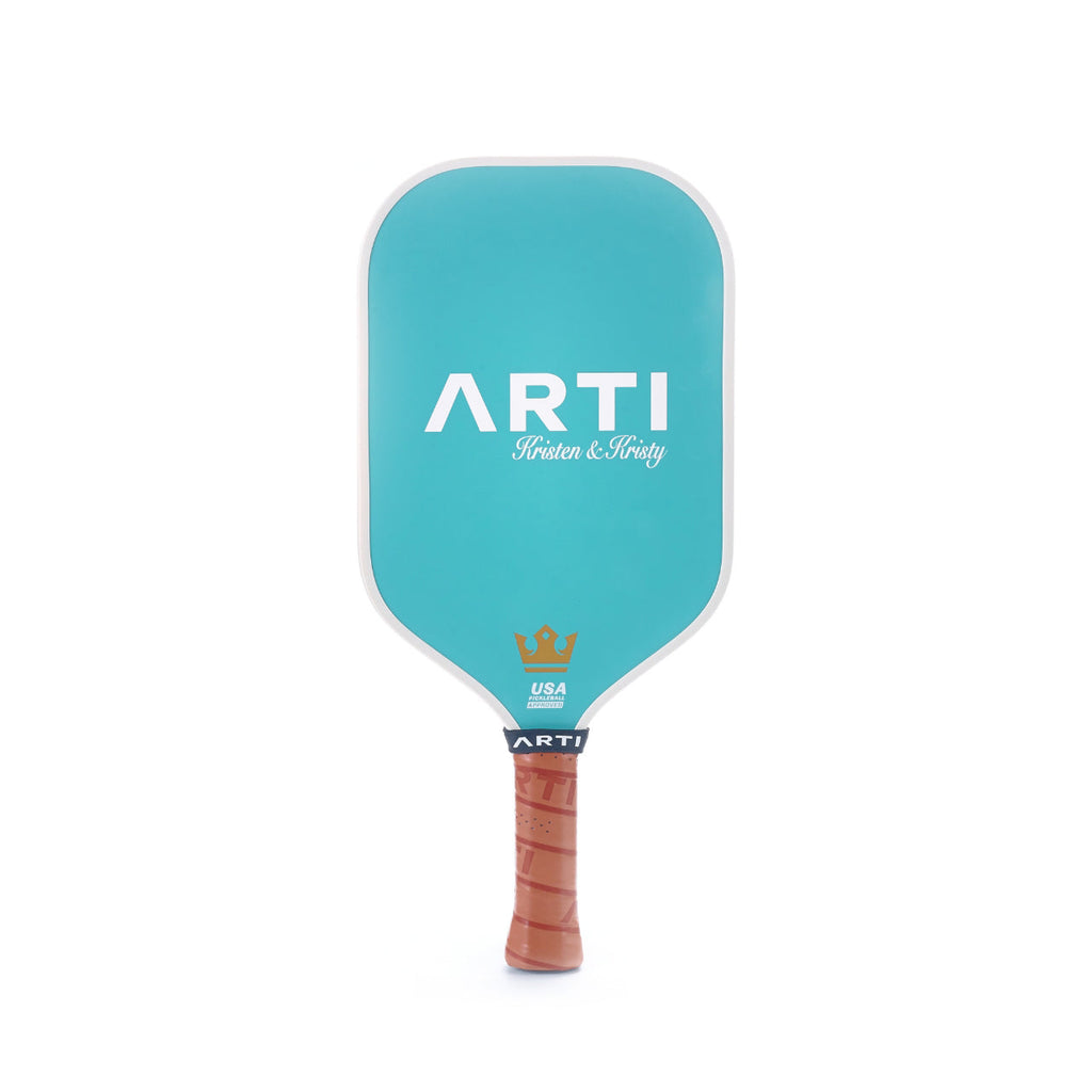 ARTI Pickleball | 16mm T700 Carbon Fiber Kristen & Kristy "IT'S PICKLE TIME" Paddle - USAPA Approved