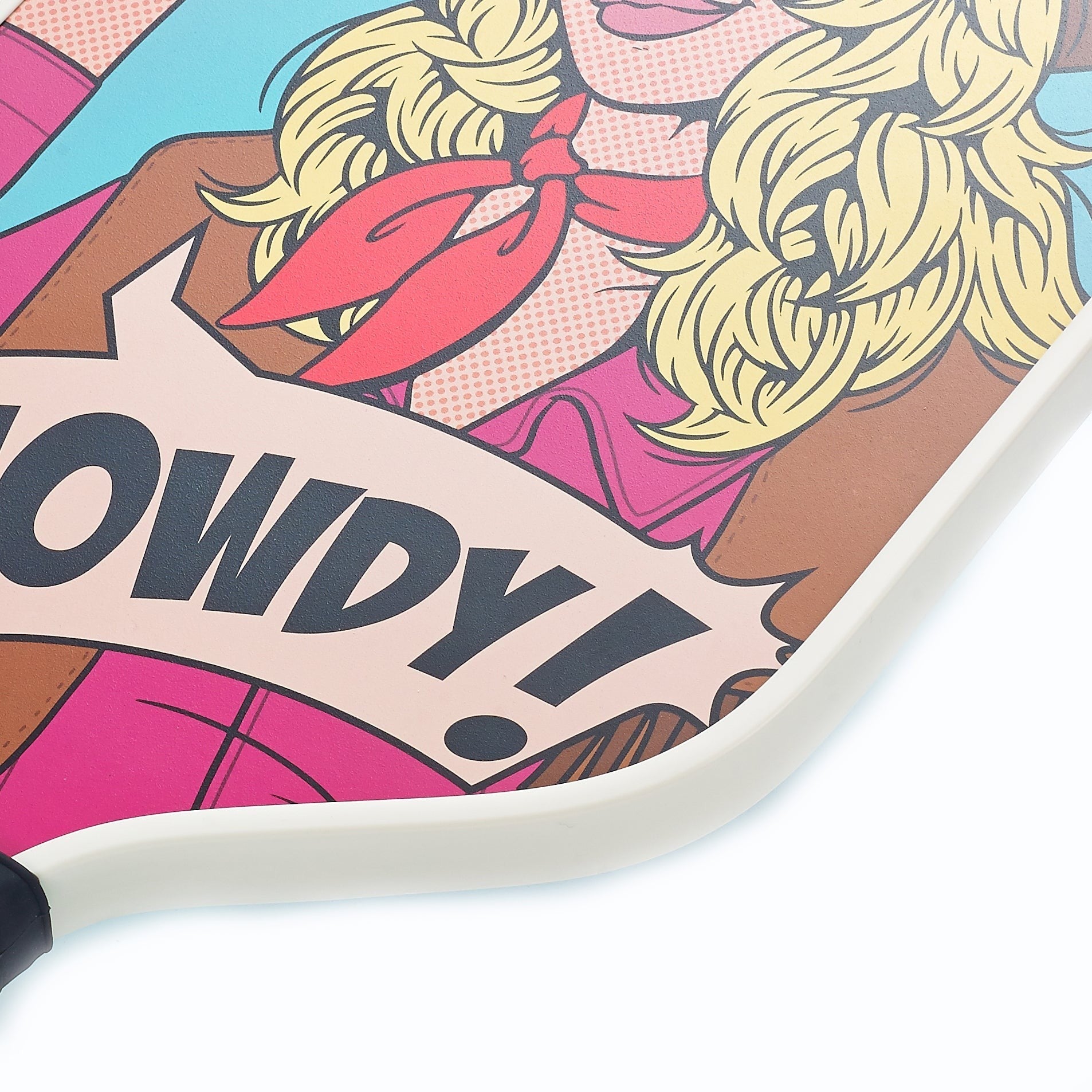 ARTI 16mm Carbon Fiber Kristen & Kristy "HOWDY" Pickleball Paddle